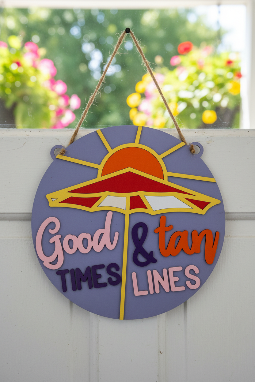 Good Times & Tan Lines - Front Door