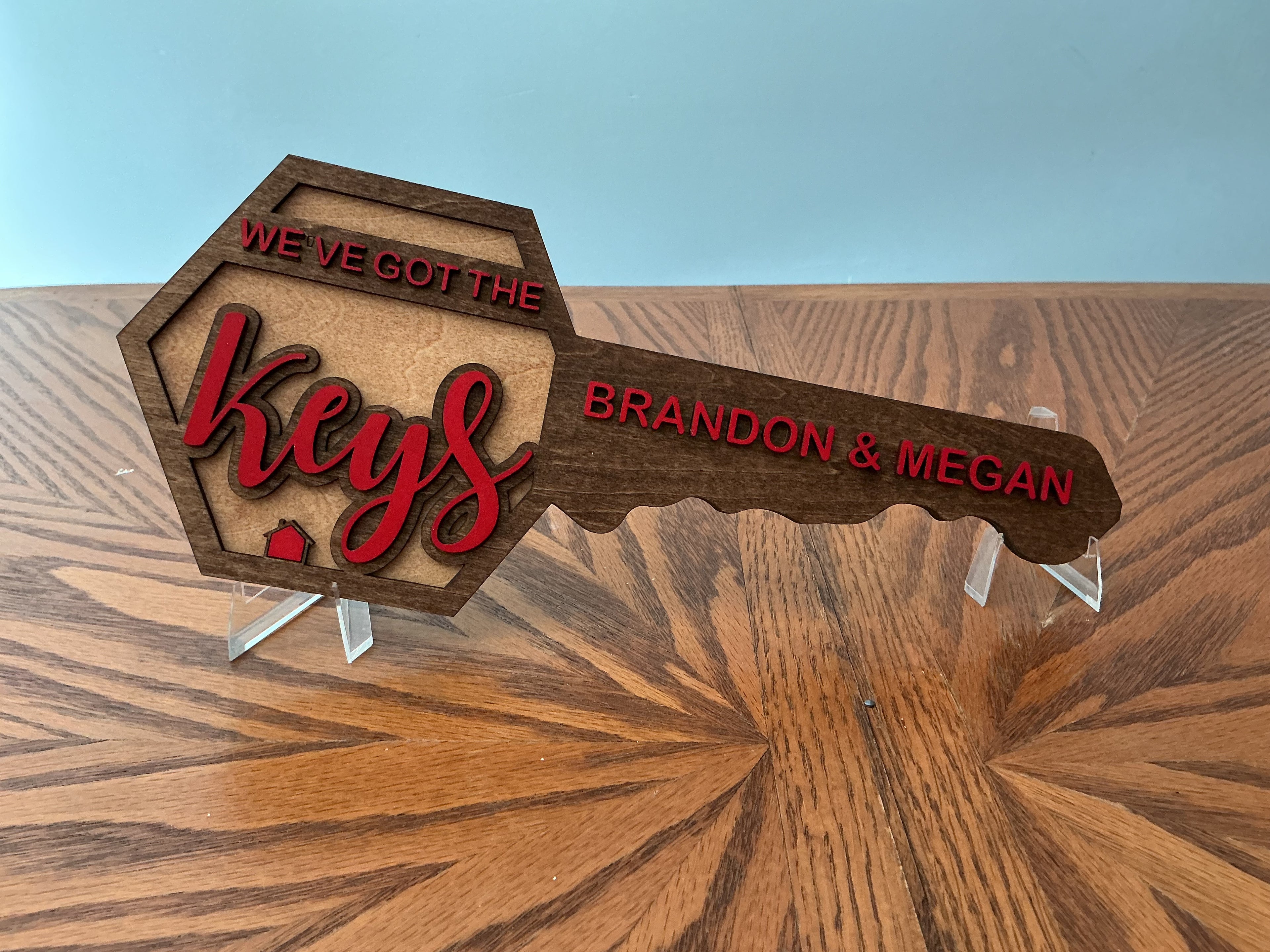 We've Got the Keys - Personalized New Home Sign