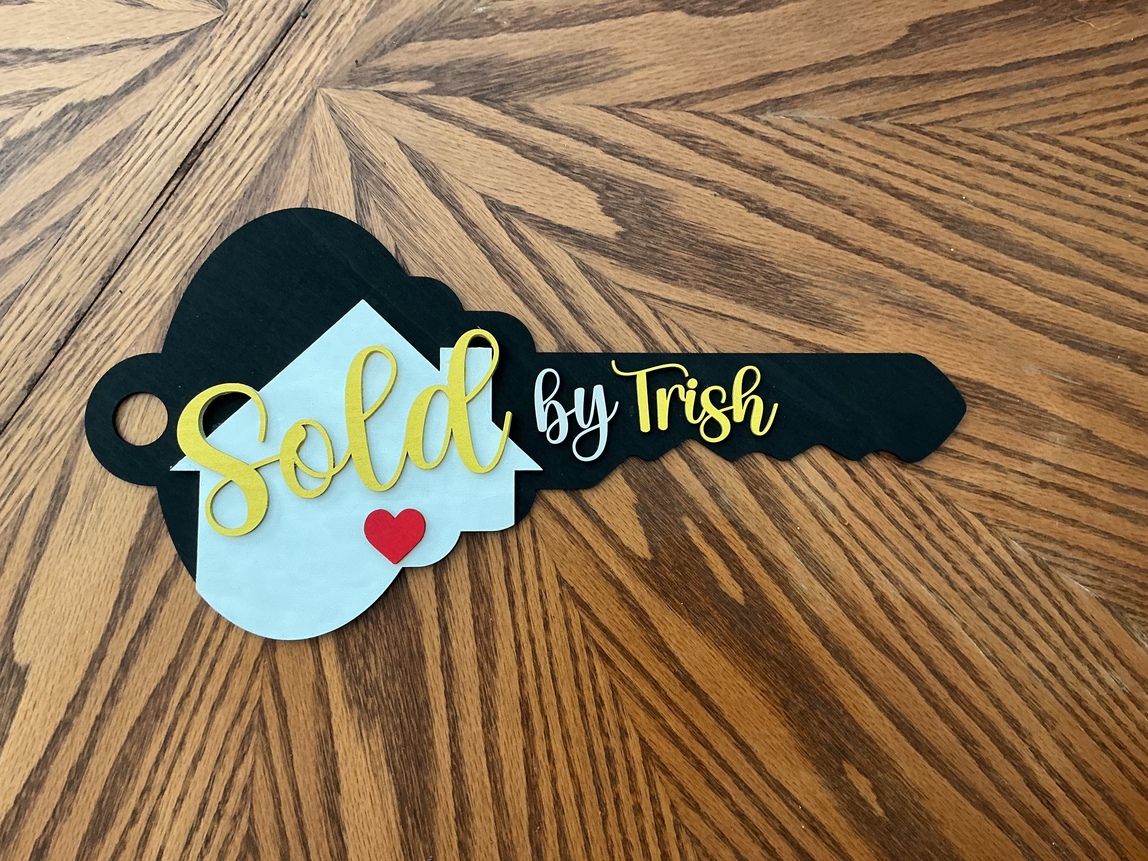 Sold By - Personalized Realtor Sign