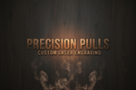 Precision Pulls Logo with Smoke
